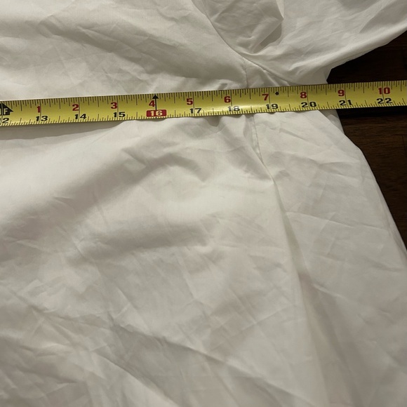 English Factory Anthropologie Shirt Dress A-Line White Size Small NEW With Tags - Picture 6 of 14